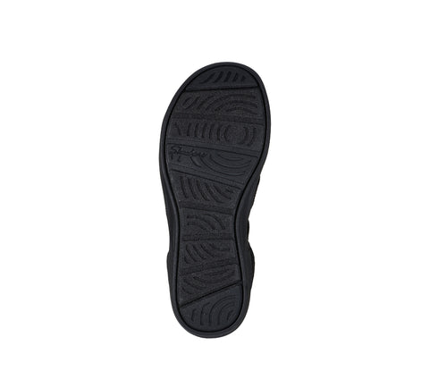 Sandale sport, dama, SKECHERS SLIP-INS ARYA COOLING OFF 163524-BBK negru, textil